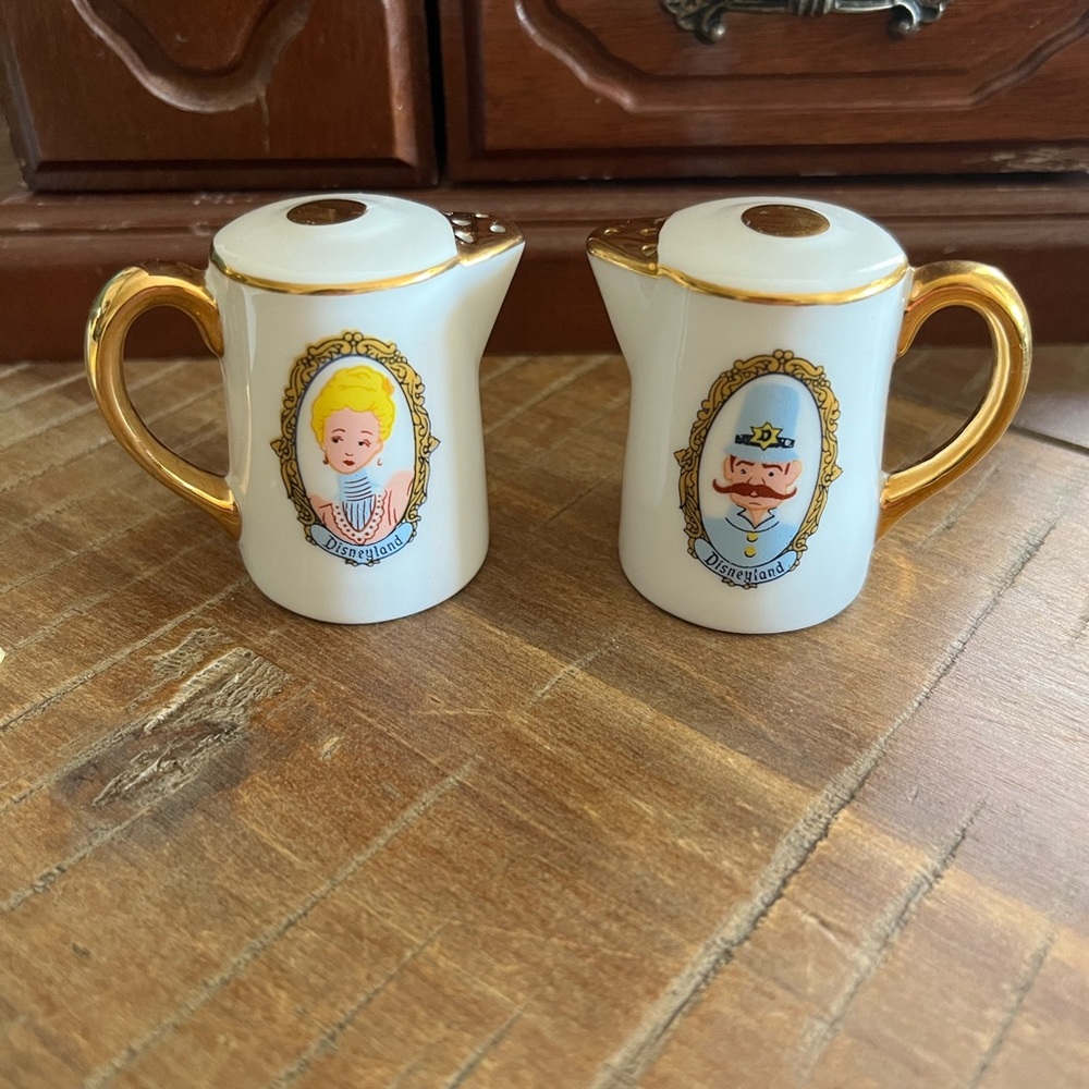 Vintage Walt Disney Productions Salt & Pepper Shakers